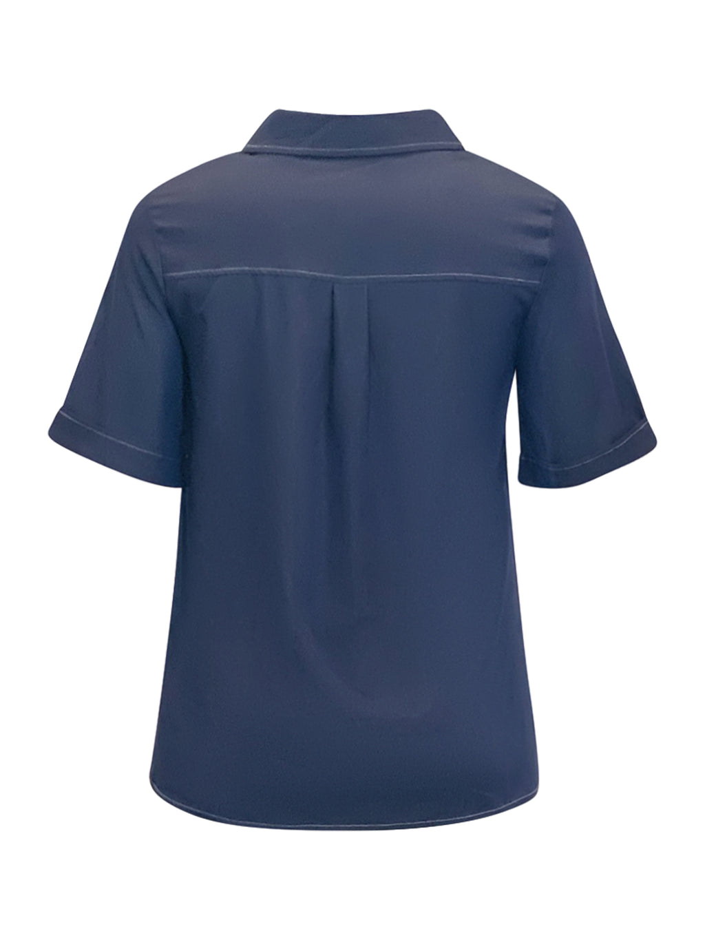 Blouses korte mouw navy VPX