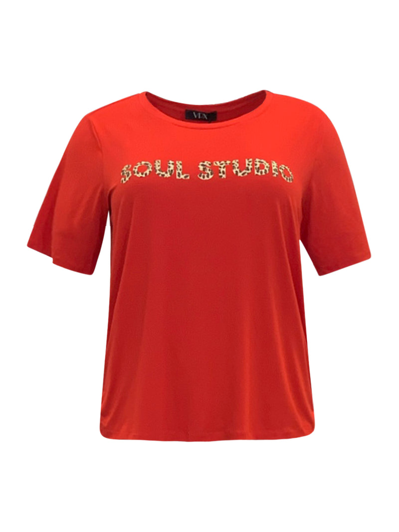 T-shirts korte mouw rood VPX
