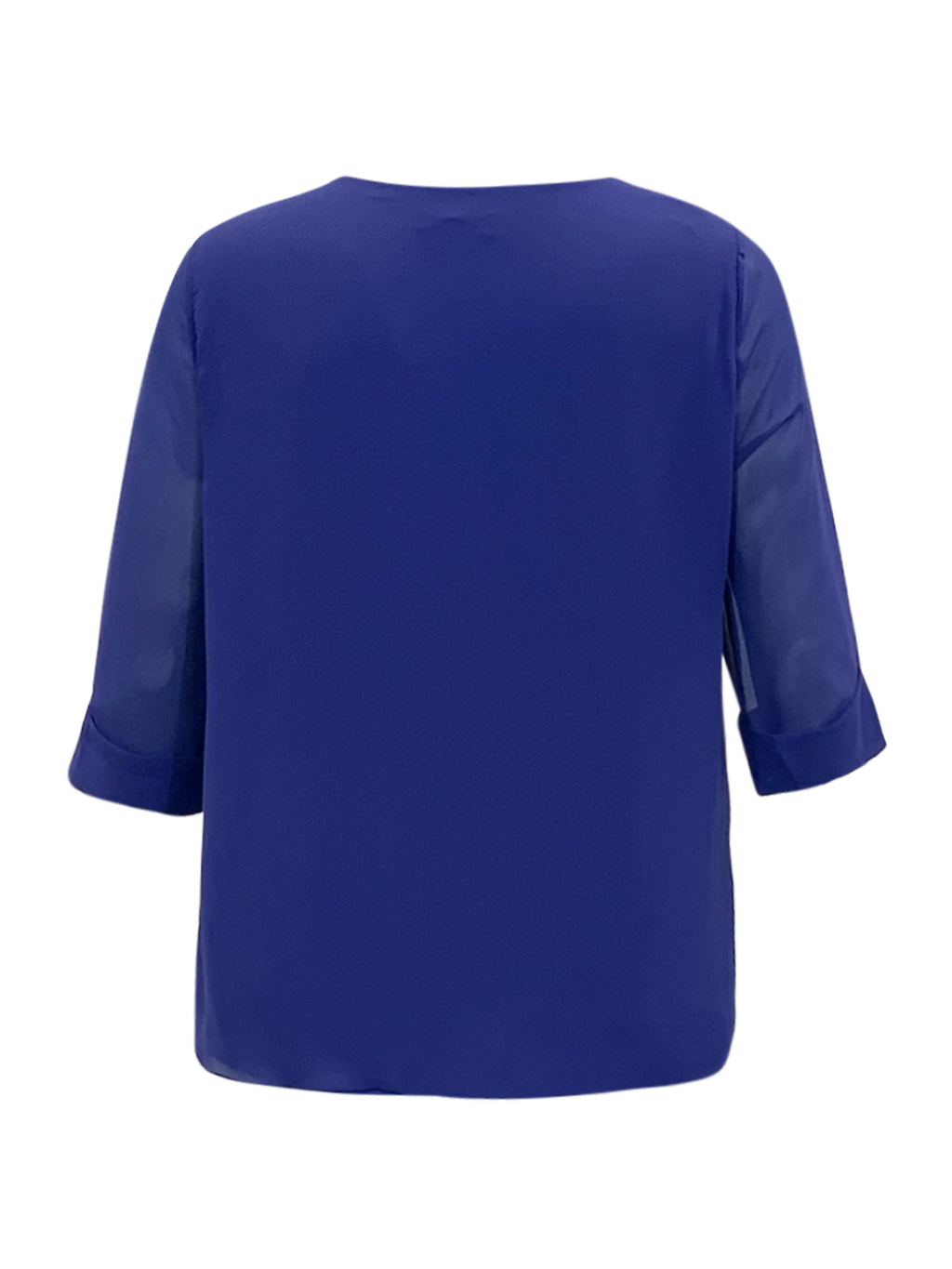 Blouses korte mouw blauw VPX