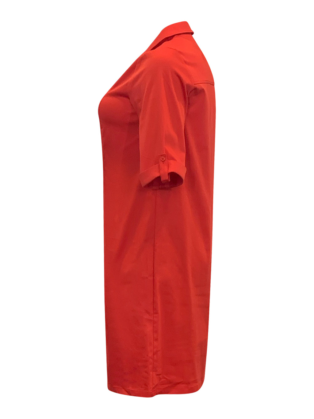 Jurken korte mouw rood VPX