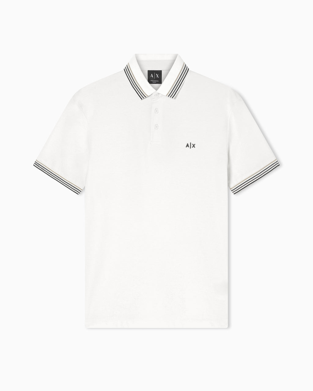 Polo's korte mouw wit Armani Exchange