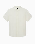 Hemden korte mouw wit Armani Exchange