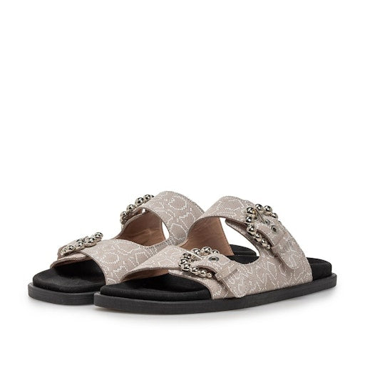 Sandalen grijs Floris Van Bommel