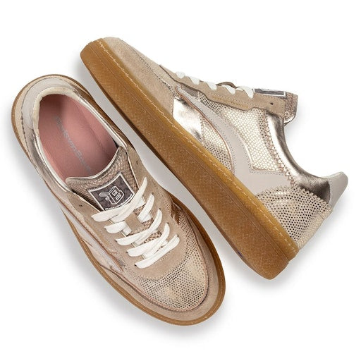 Sneakers goud Floris Van Bommel