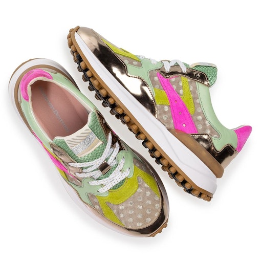 Sneakers goud Floris Van Bommel