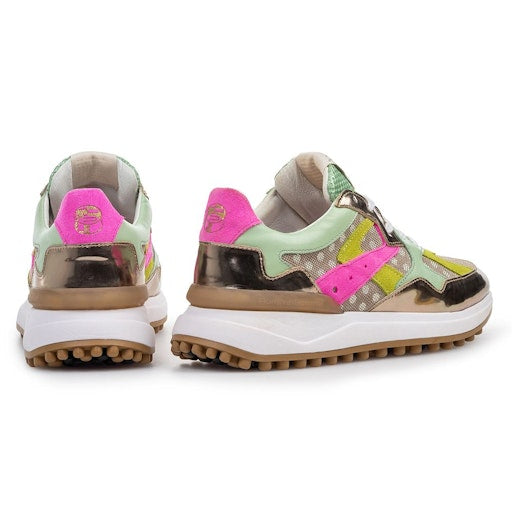 Sneakers goud Floris Van Bommel