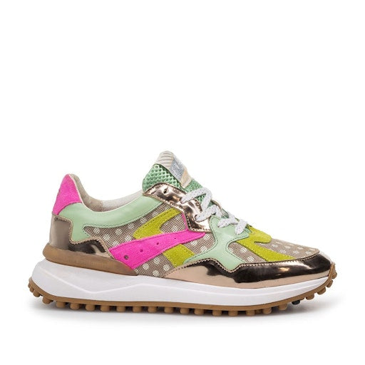 Sneakers goud Floris Van Bommel