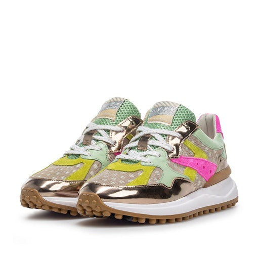 Sneakers goud Floris Van Bommel