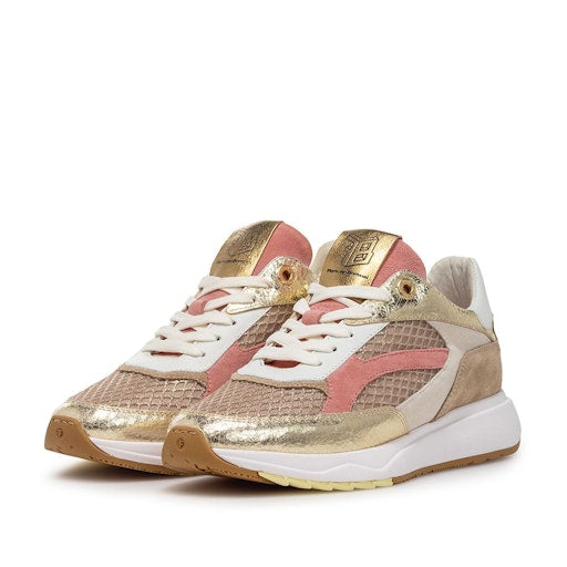 Sneakers goud Floris Van Bommel