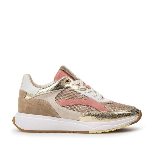 Sneakers goud Floris Van Bommel