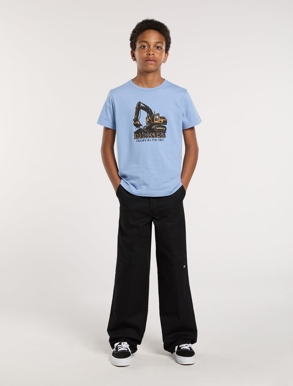 T-shirts korte mouw blauw Dickies