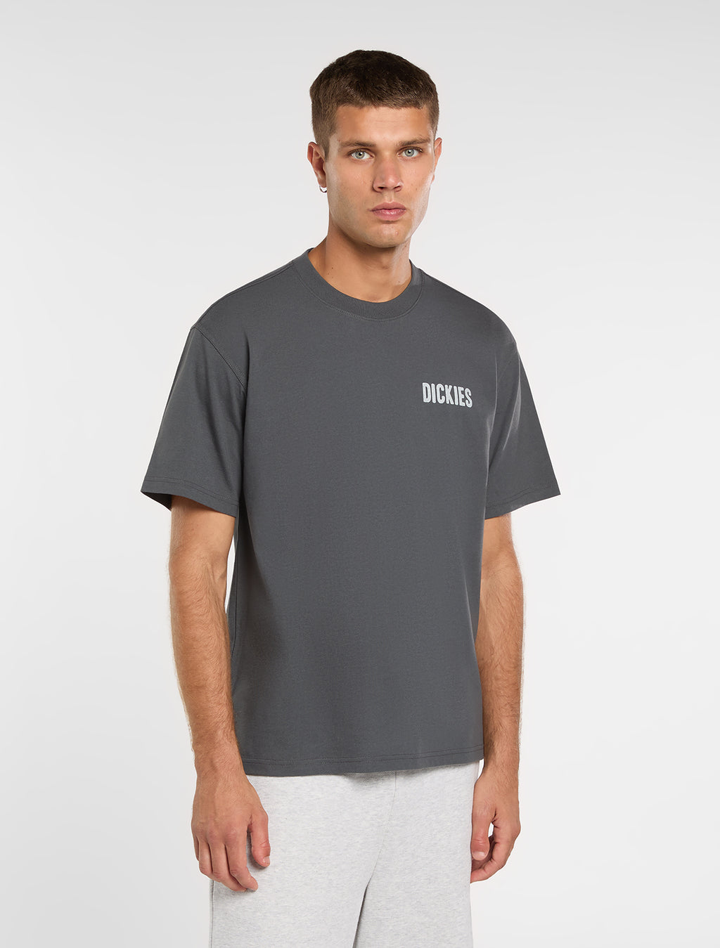 T-shirts korte mouw grijs Dickies