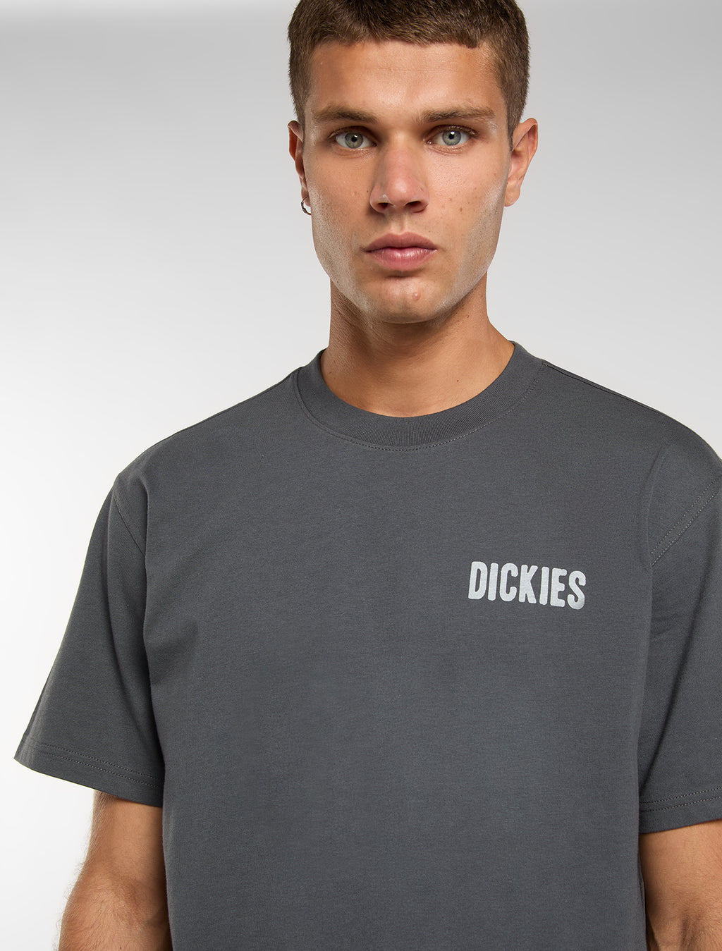 T-shirts korte mouw grijs Dickies