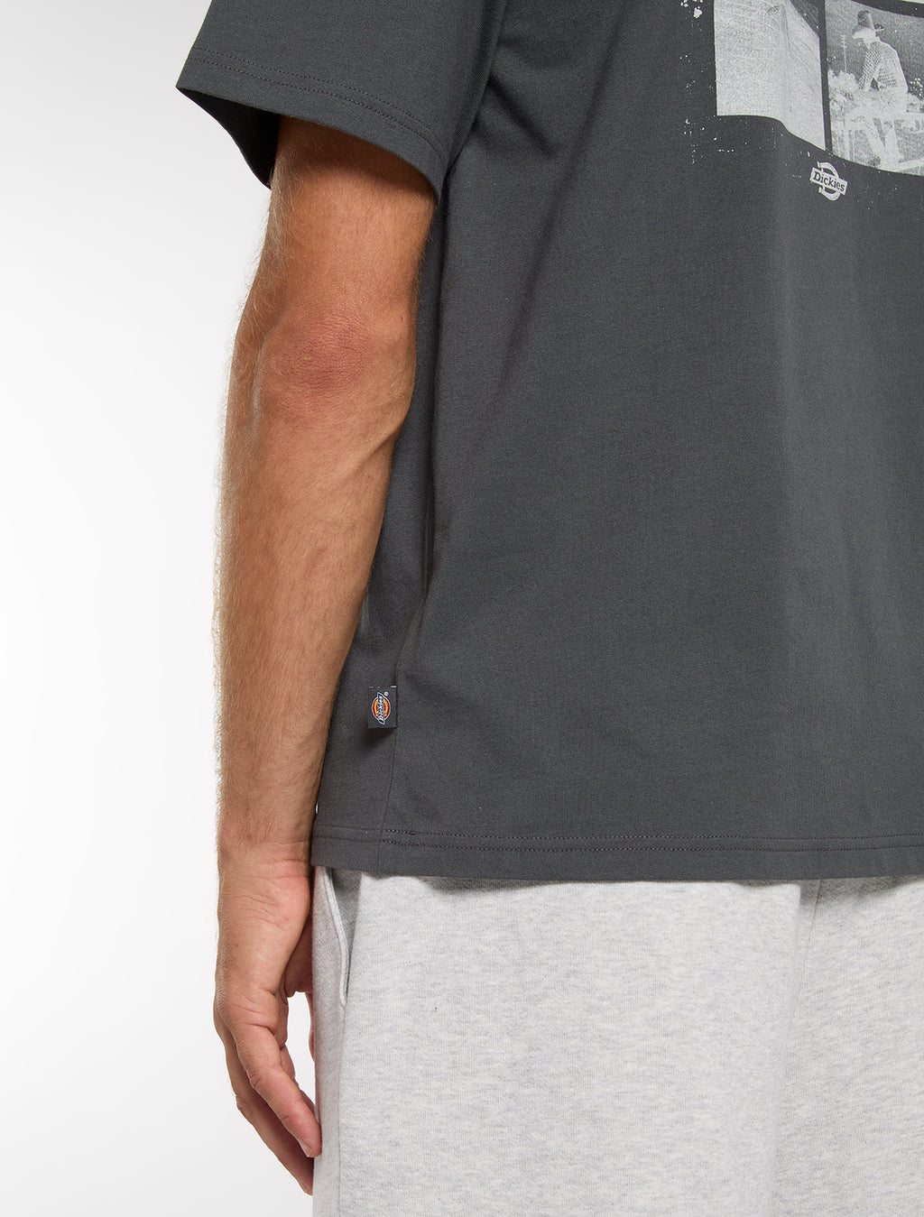 T-shirts korte mouw grijs Dickies