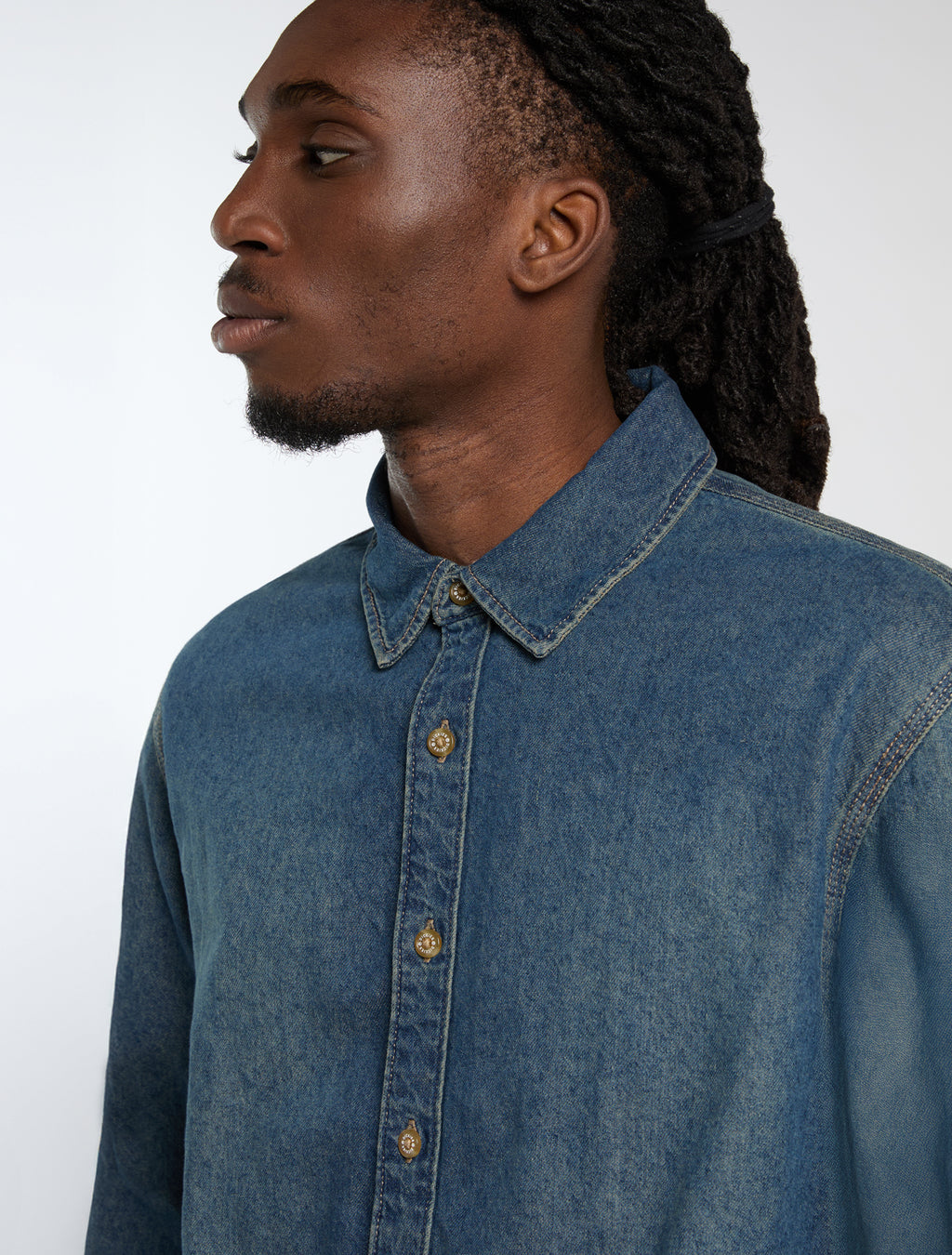 Hemden lange mouw groen Dickies