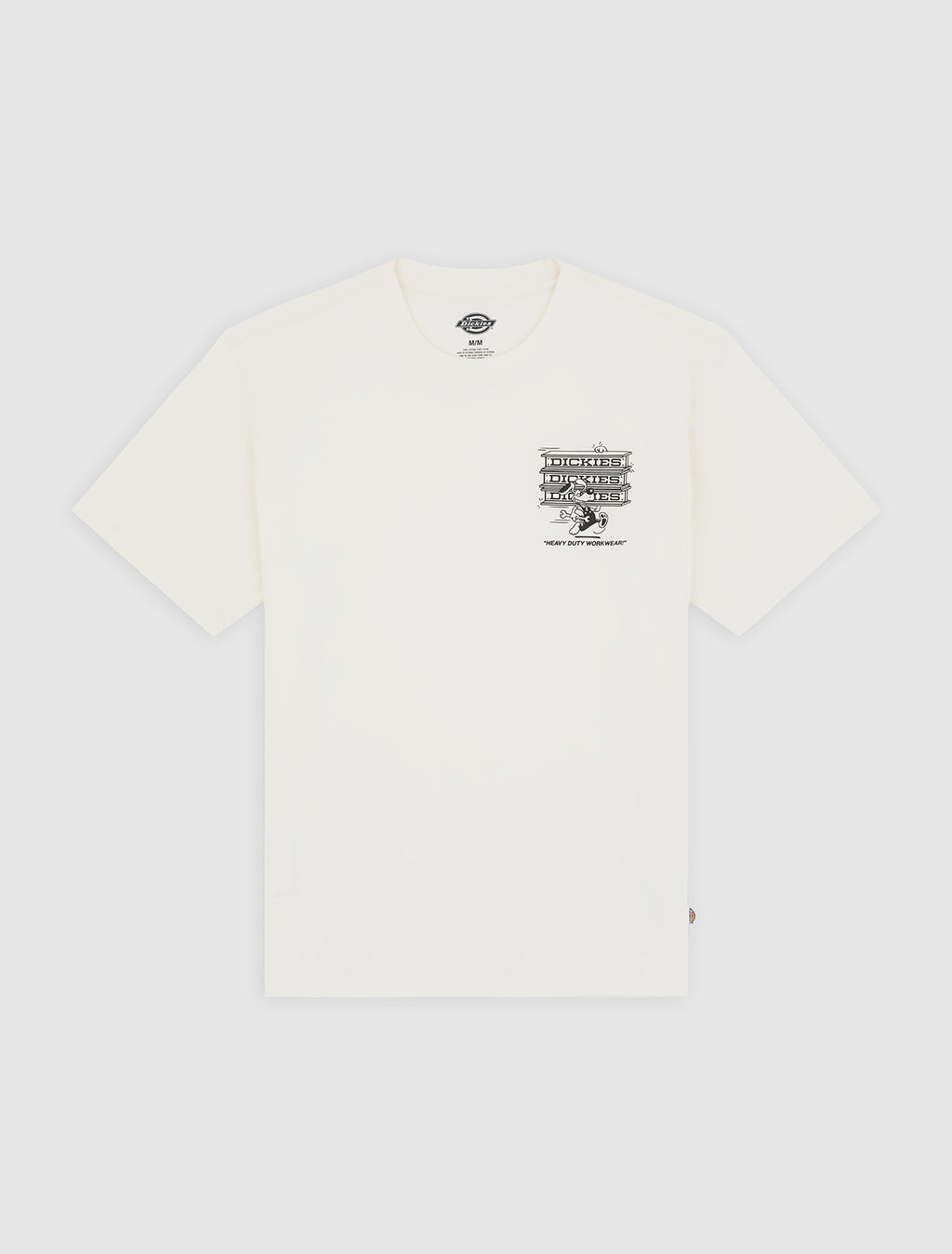 T-shirts korte mouw beige Dickies