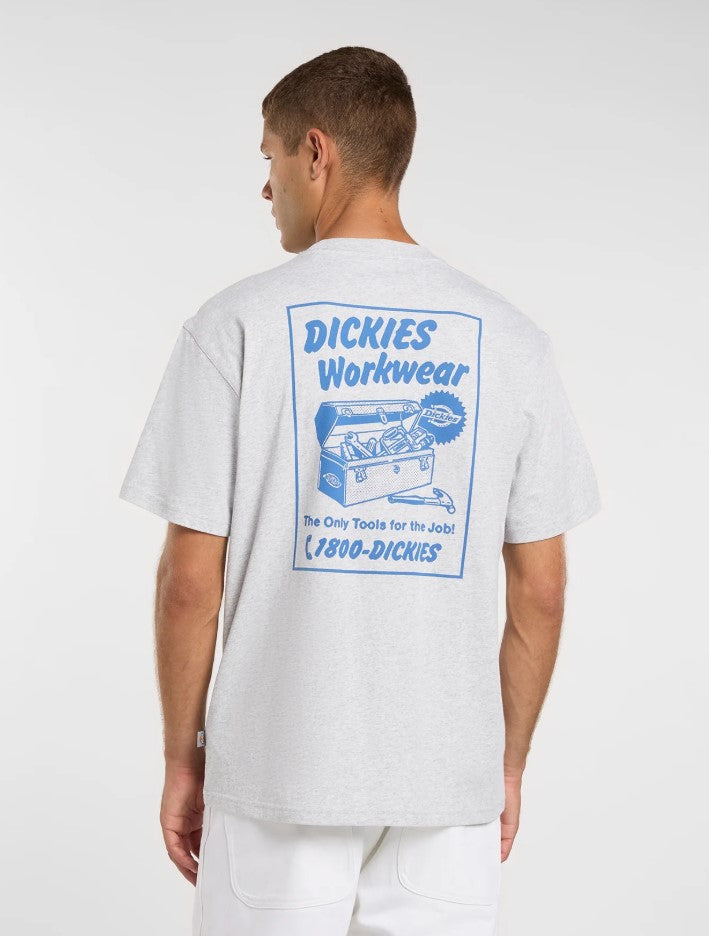 T-shirts korte mouw grijs Dickies