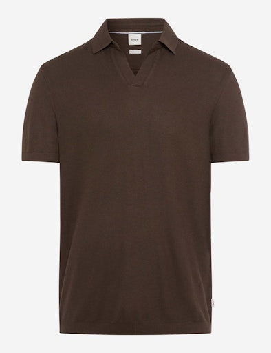 Polo's korte mouw bruin BRAX