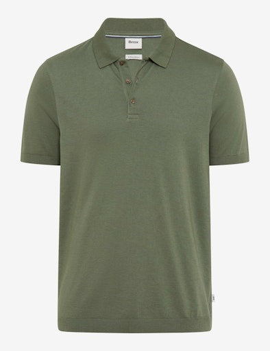 Polo's korte mouw groen BRAX