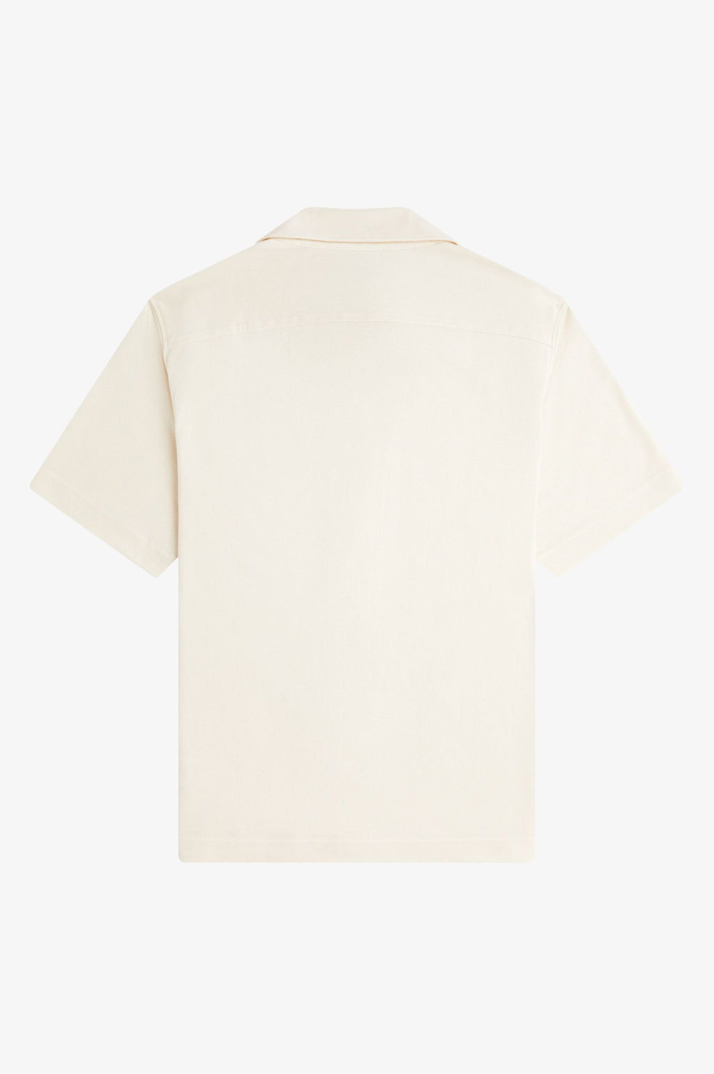 Hemden korte mouw beige Fred Perry