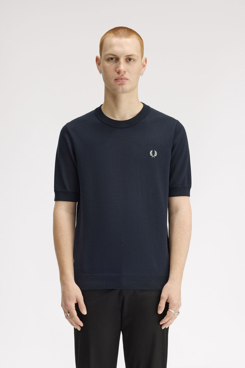 T-shirts korte mouw navy Fred Perry