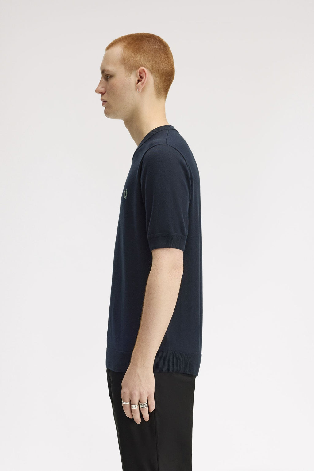 T-shirts korte mouw navy Fred Perry