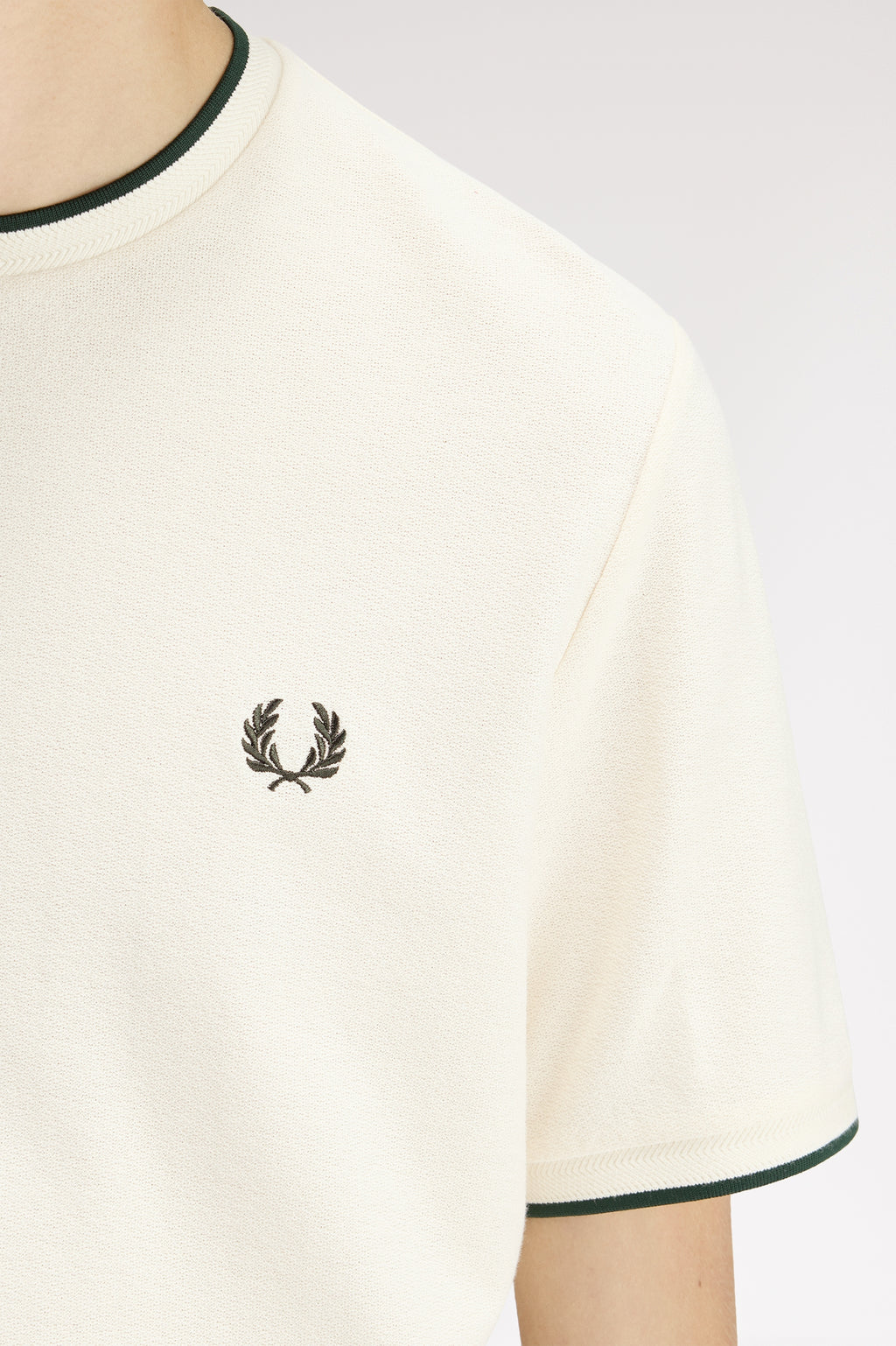 T-shirts korte mouw beige Fred Perry