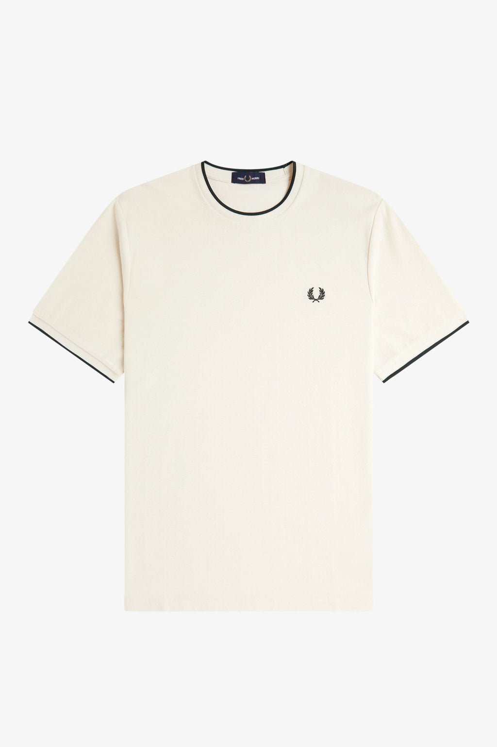 T-shirts korte mouw beige Fred Perry