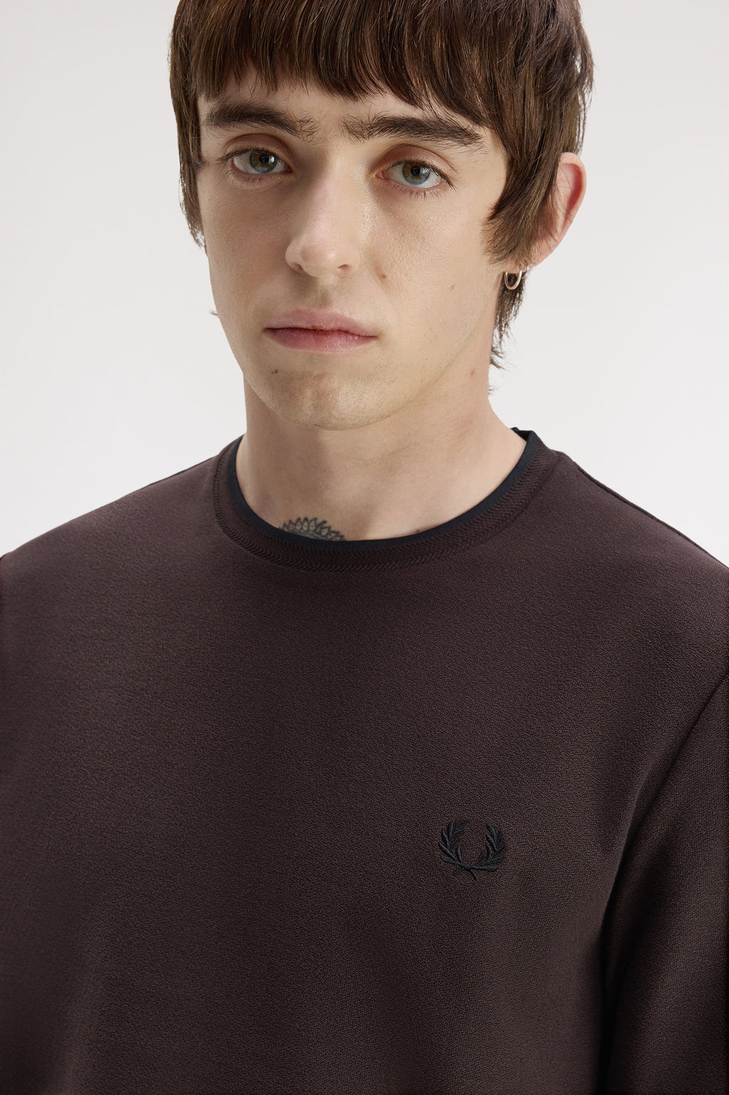 T-shirts korte mouw bruin Fred Perry