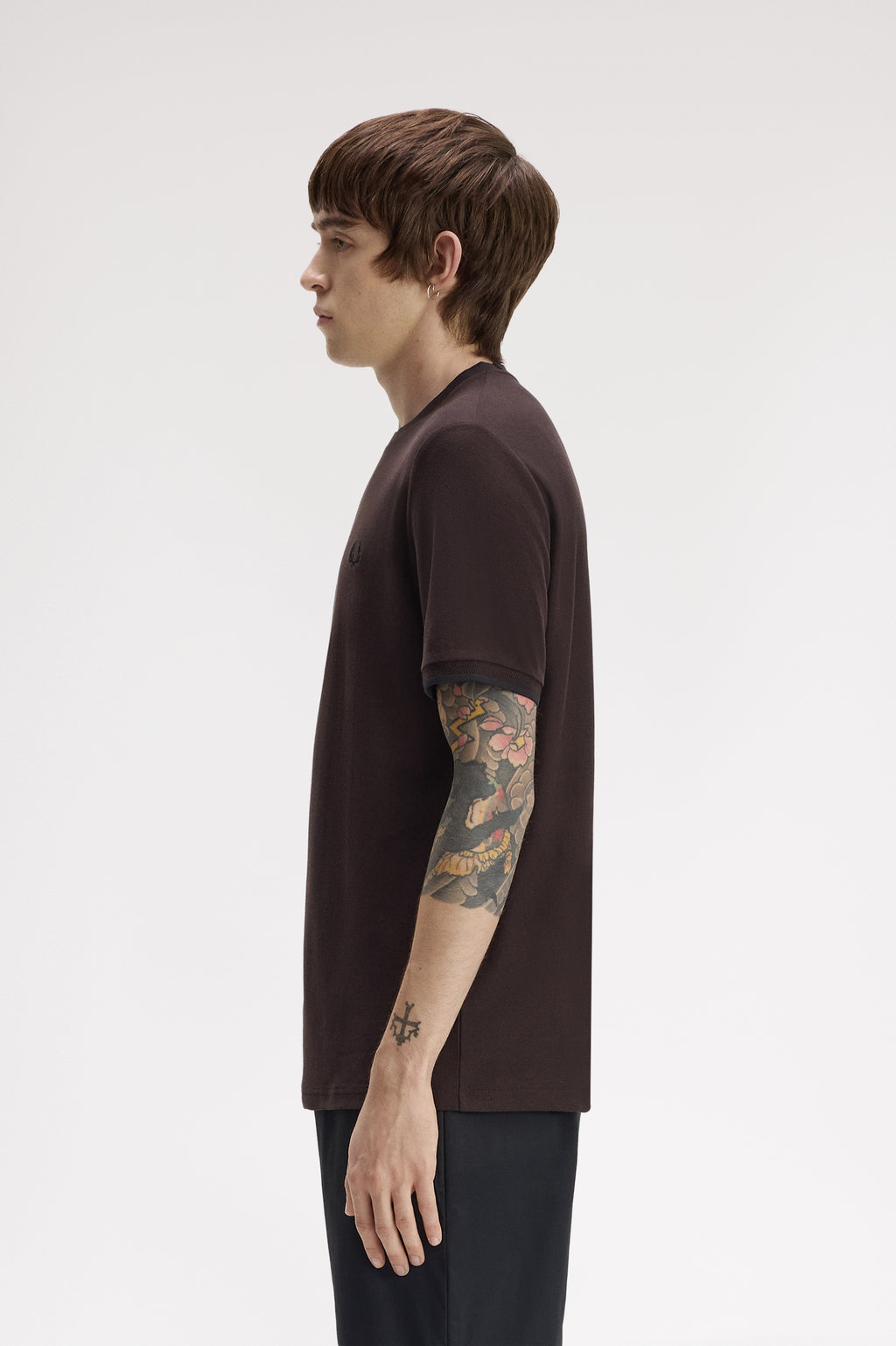T-shirts korte mouw bruin Fred Perry