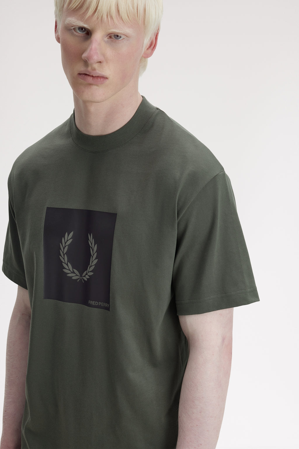 T-shirts korte mouw groen Fred Perry
