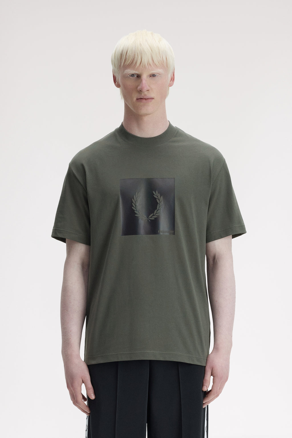 T-shirts korte mouw groen Fred Perry