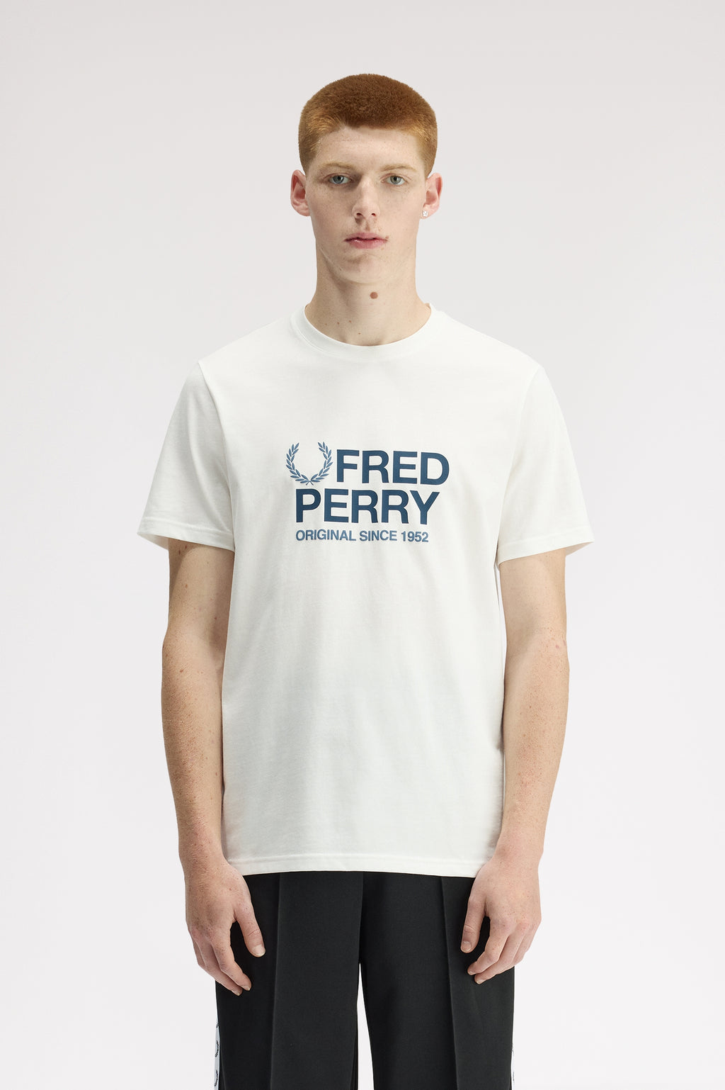 T-shirts korte mouw wit Fred Perry