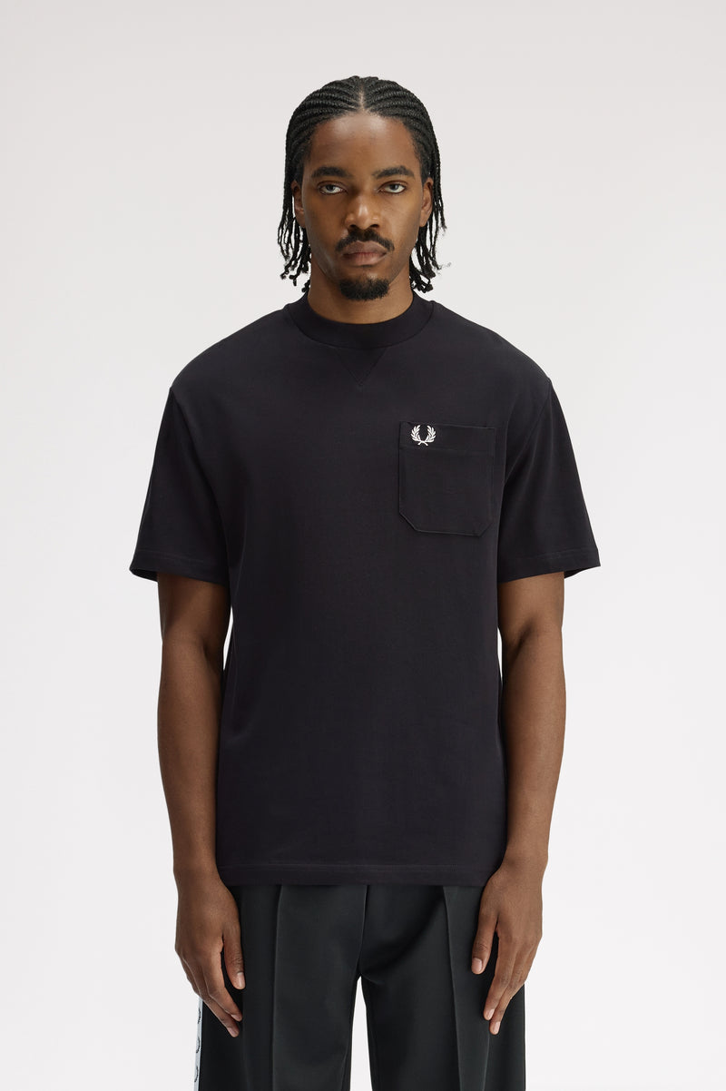 T-shirts korte mouw zwart Fred Perry