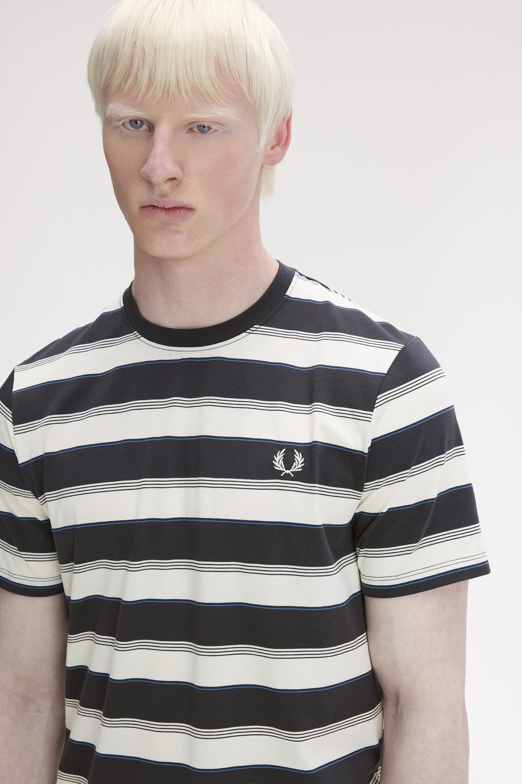 T-shirts korte mouw grijs Fred Perry