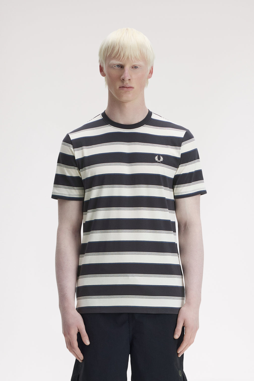 T-shirts korte mouw grijs Fred Perry