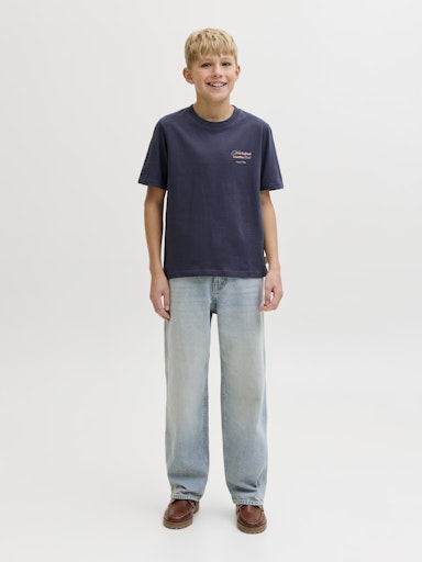 T-shirts korte mouw grijs JACK & JONES JUNIOR
