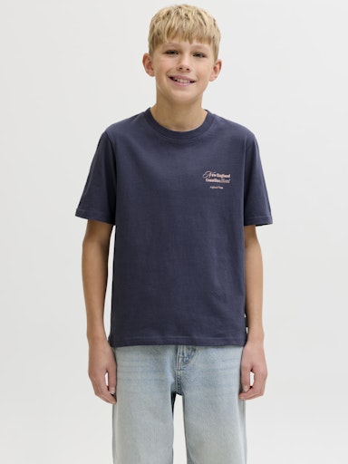 T-shirts korte mouw grijs JACK & JONES JUNIOR