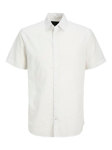 Hemden korte mouw wit JACK & JONES JUNIOR
