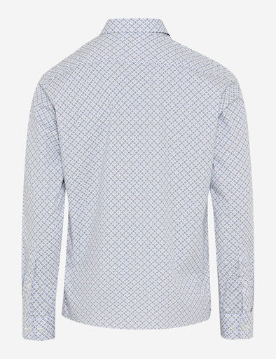 Hemden lange mouw blauw BRAX