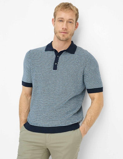 Polo's korte mouw navy BRAX