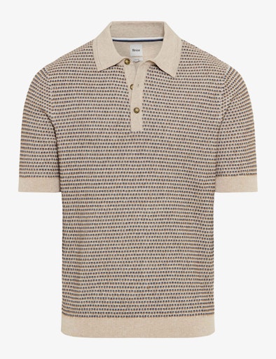 Polo's korte mouw bruin BRAX