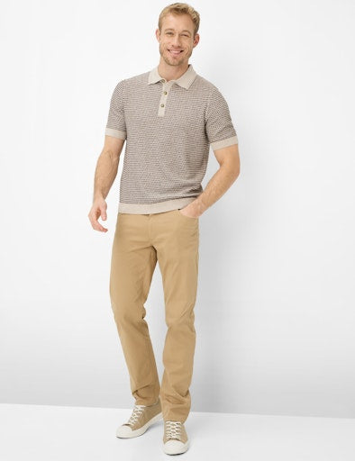 Polo's korte mouw bruin BRAX