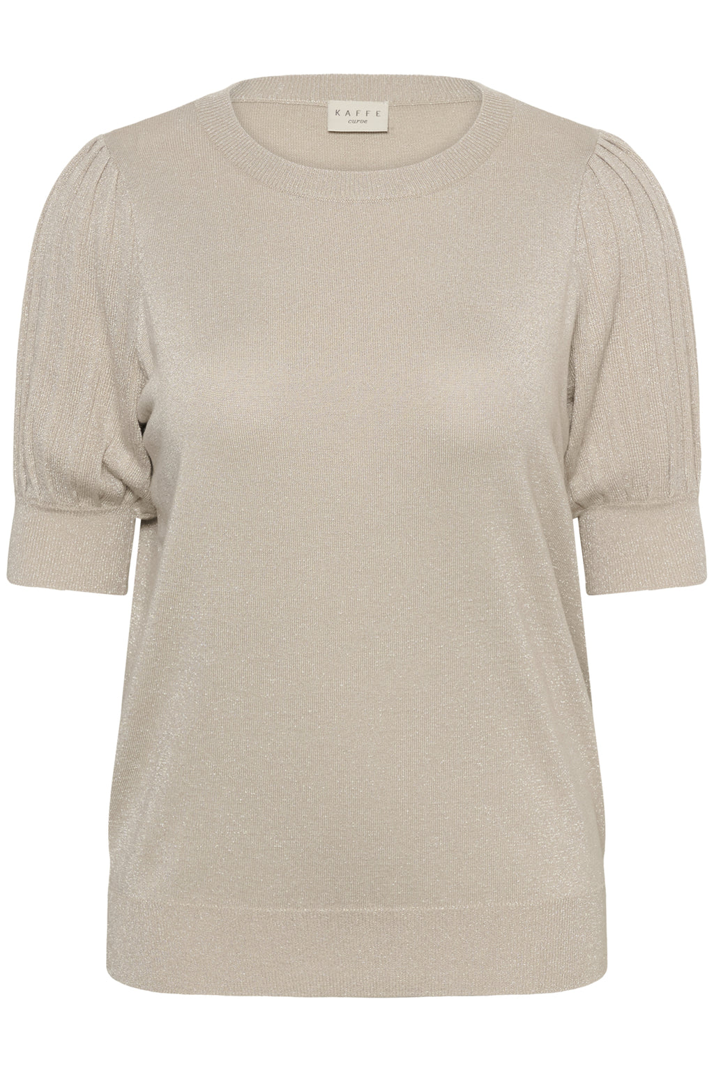 Pulls beige Kaffe curve