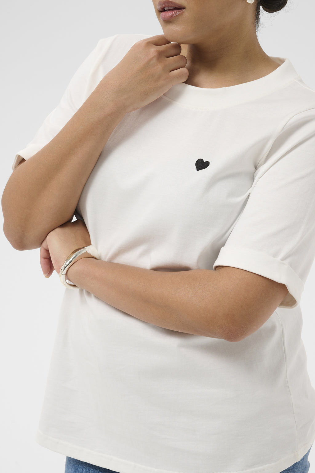 T-shirts korte mouw multicolor Kaffe curve
