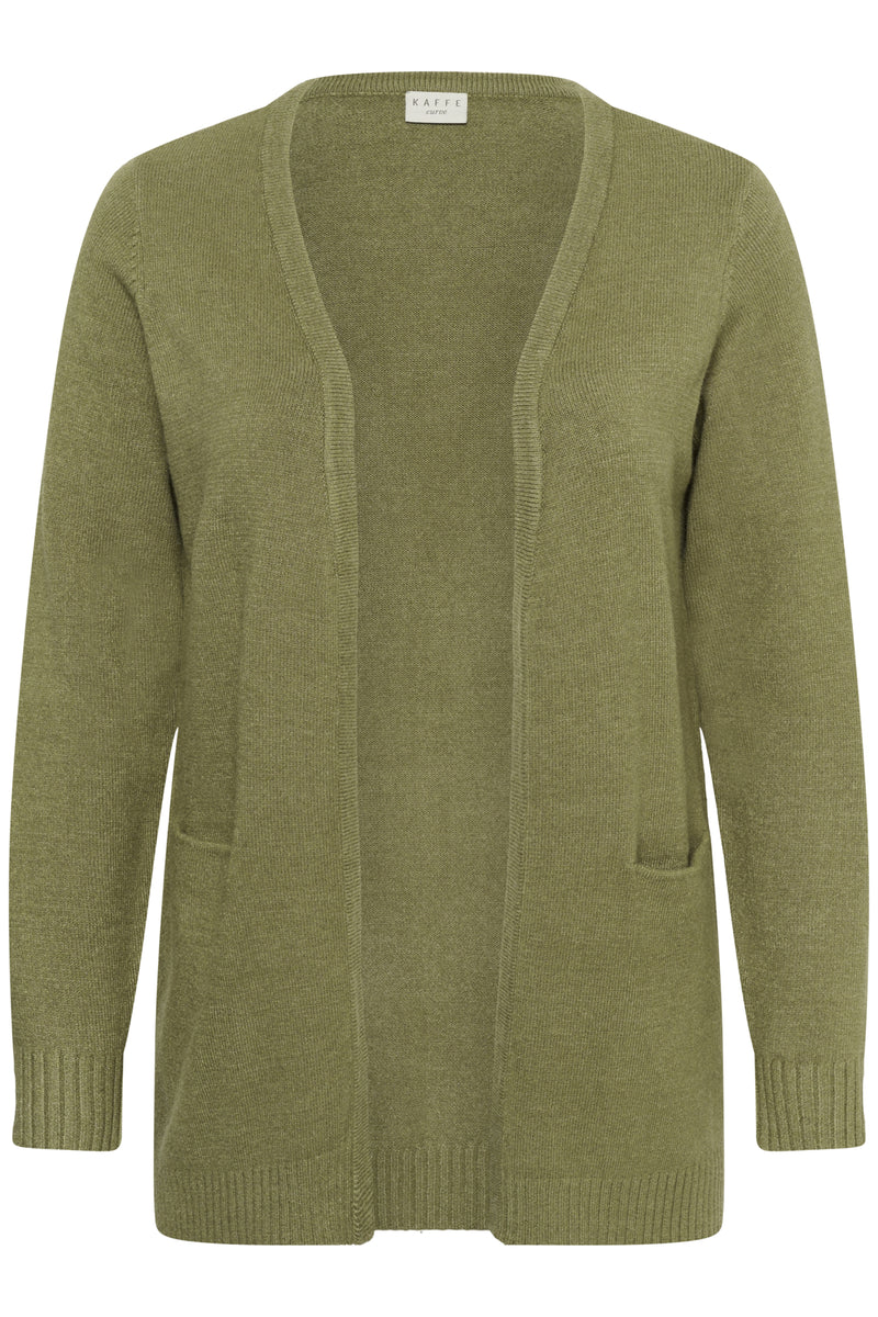 Cardigans groen Kaffe curve