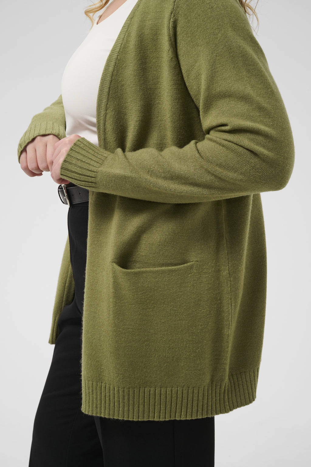 Cardigans groen Kaffe curve