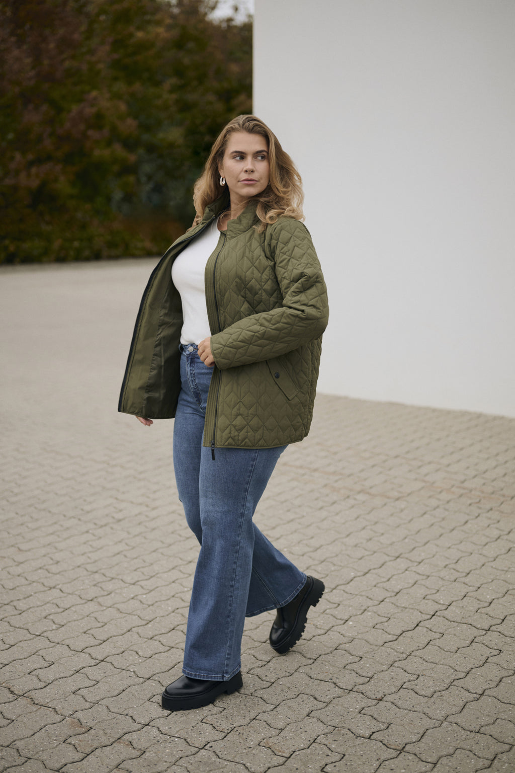 Jassen groen Kaffe curve