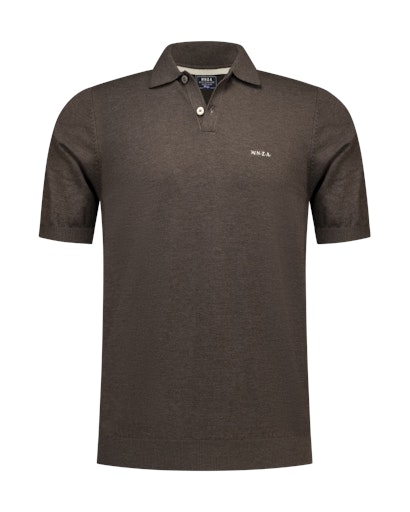 Polo's korte mouw bruin NZA New Zealand Auckland