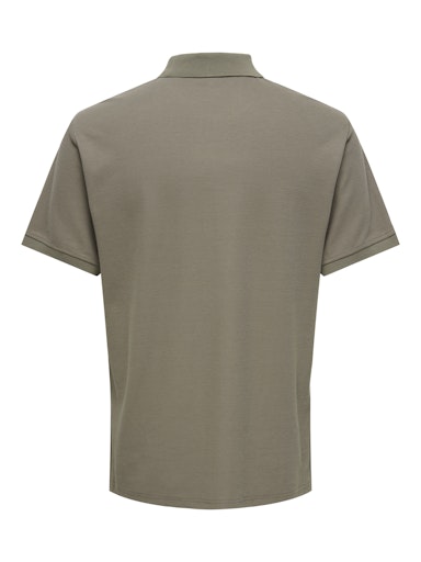 Polo's korte mouw bruin ONLY&SONS